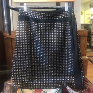 NWT Zara studded skirt